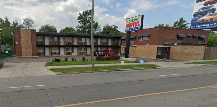 Cabana Motel - 2021 Street View (newer photo)